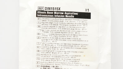 CareFusion DIN1515X Bone Marrow Aspiration/Intraosseous Infusion Ndle 15G